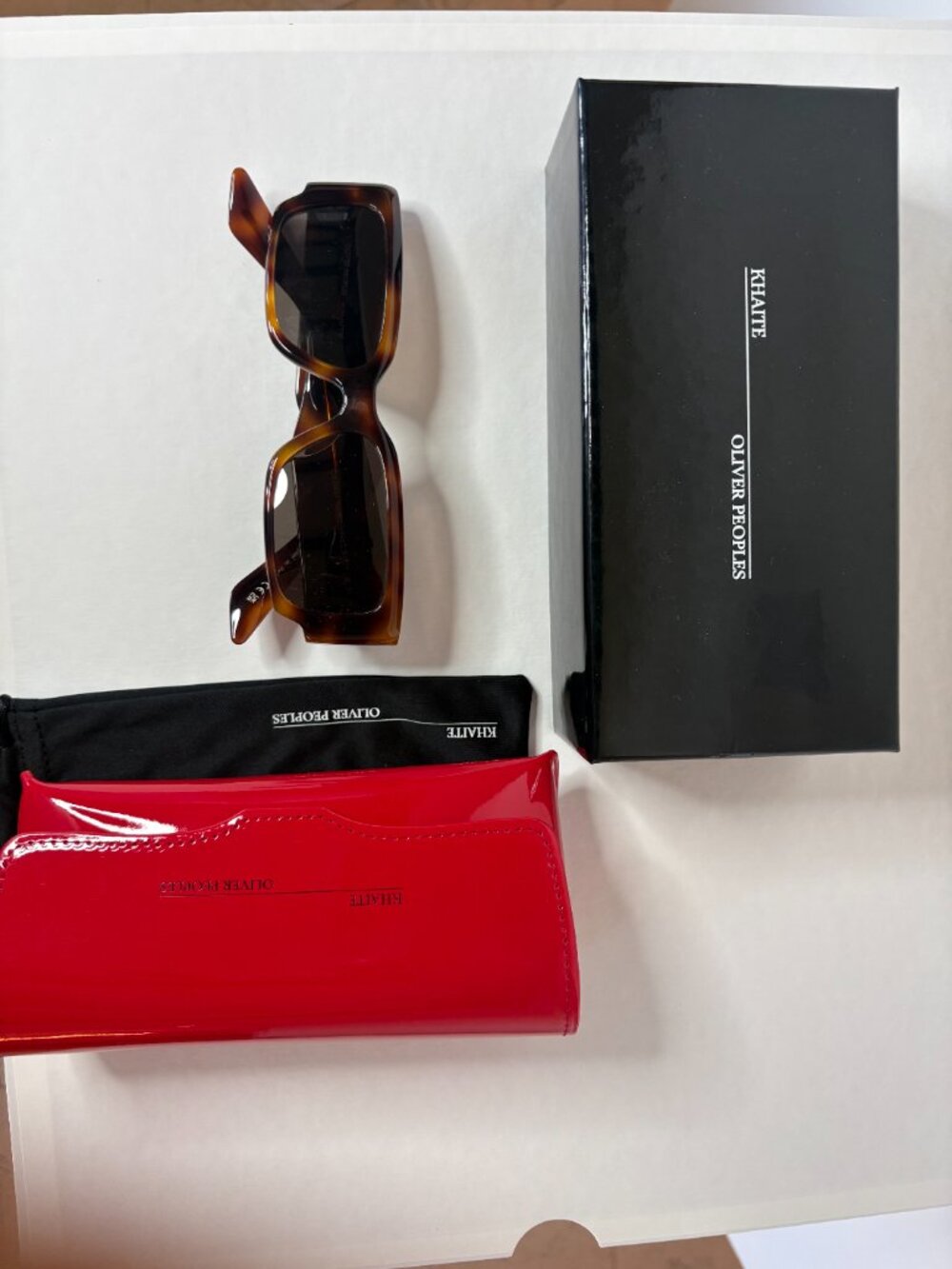 Khaite x Oliver Peoples 1995C rectangular sunglasses - Picture 16 of 16